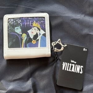 Disney Loungefly Villains Mini Zippy Wallet